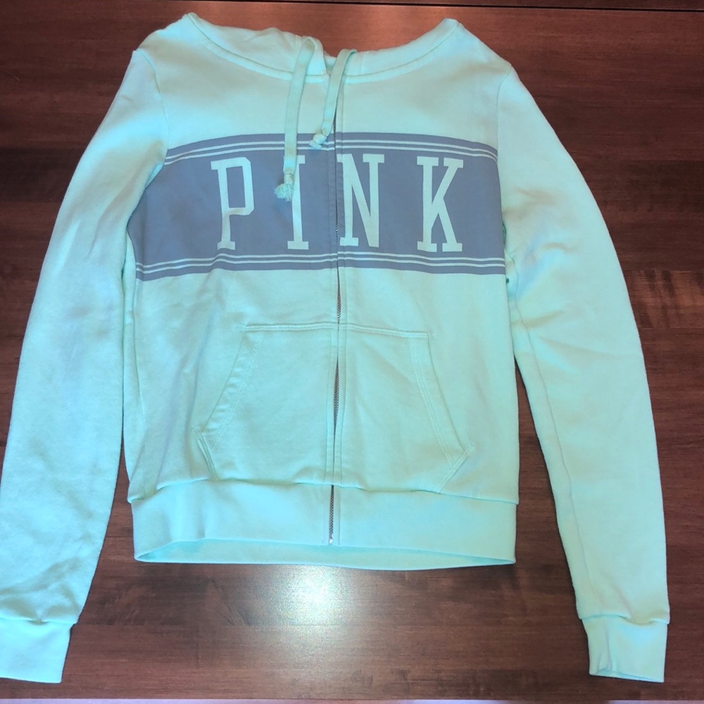 PINK Zip-up sweater